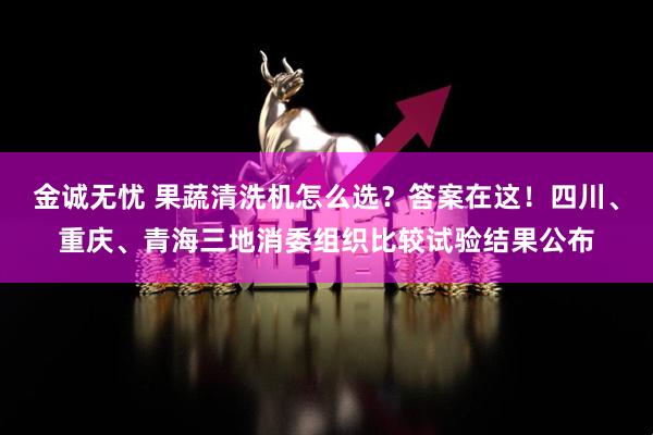 金诚无忧 果蔬清洗机怎么选？答案在这！四川、重庆、青海三地消委组织比较试验结果公布